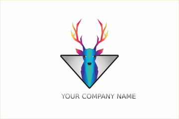 Obraz premium Geometric Deer