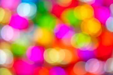 Colorfull background - defocused ligths