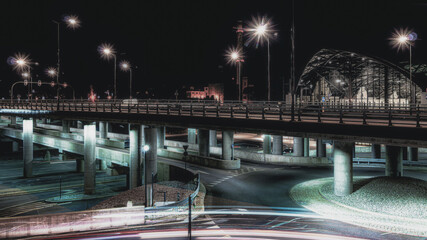 Fototapeta premium view of the bridge