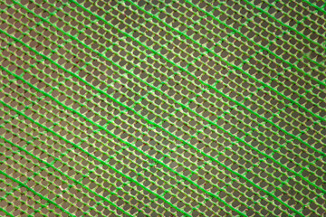 mosquito net with plastic mesh. old mosquito net texture
