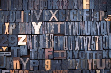 wooden alphabet letters background wood type font