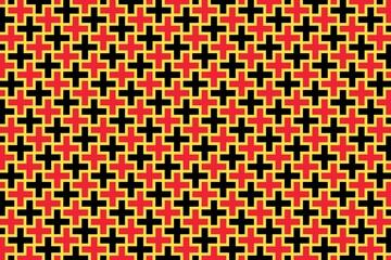 Fototapeta premium Simple geometric pattern in the colors of the national flag of Belgium