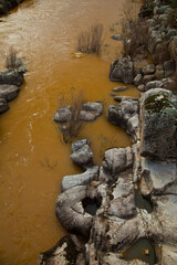 Río Jándula, Parque Natural Sierra de Andújar, Jaen, Andalucía, España