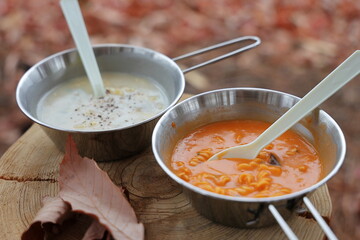 アウトドア　ランチ