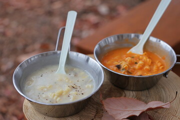 アウトドア　ランチ