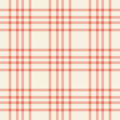 Plaid seamless pattern. Vector background of textile ornament. F