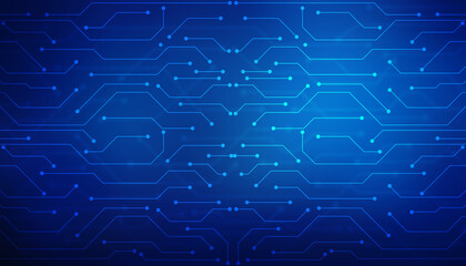 Abstract futuristic circuit board Illustration high computer technology background. Hi-tech digital technology concept.Circuit board pattern for technology background