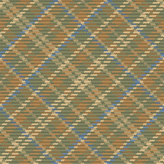 Seamless pattern of scottish tartan plaid. Repeatable background with check fabric texture. Vector backdrop striped textile print.