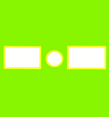 Fototapeta premium YouTube Green Screen Outro (Yellow)