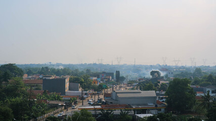 view of the city