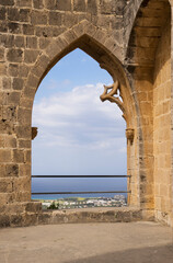 Bellapais abbey near Kyrenia (Girne). Cyprus