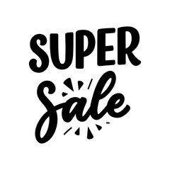 Black friday lettering in modern calligraphy style. Slogan for promotion template and sale banner. Vector