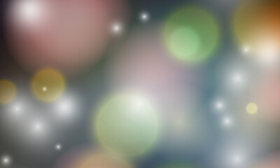 Abstract shiny blurred lights background stock illustration