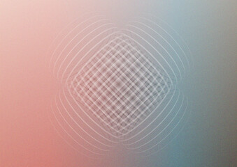 Abstract background. Dynamic spiral lines, rings, curves. Gradients. Mesh. Net. Vector Design composition.