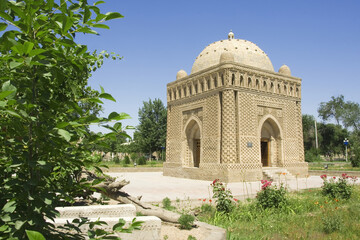 Ismail Samani mausoleum (9th -10th century), Bukhara, Uzbekistan
