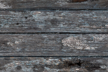 Fototapeta premium woody old blue plank wood background