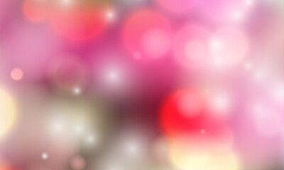 Fototapeta premium Abstract shiny blurred lights background stock illustration