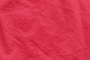 Red fabric texture for clothes.