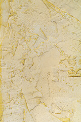 Abstract texture of surface covered with putty. Grain and noise effect. Wall background covered with putty.