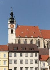 Obraz premium famous Piarist Church in Krems, Austria. The Church was built in the early 17th Century.