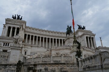 The Victor Emmanuel II National Monument or Altare della Patria in Rome