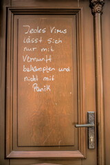 corona - vernunft statt panik