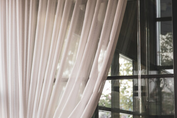 window and curtains