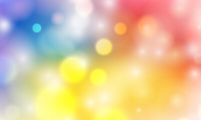 Obraz premium Abstract shiny blurred lights background stock illustration