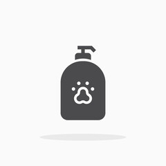 Obraz premium Pet shampoo icon.