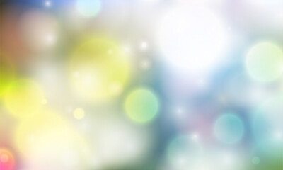 Obraz premium Abstract shiny blurred lights background stock illustration