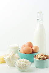 Different product, the source of protein	