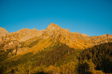 autumn in the mountains