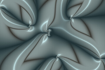 Obraz premium Fantastic fractal background. Abstract fractal texture. Digital art. 3D rendering.