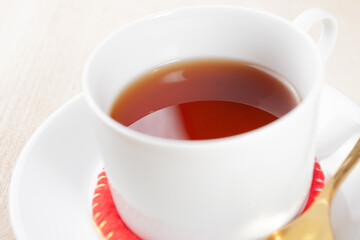 紅茶のアップ