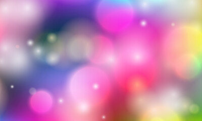 Abstract shiny blurred lights background stock illustration