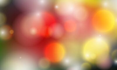 Obraz premium Abstract shiny blurred lights background stock illustration