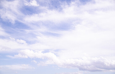 blue sky with clouds