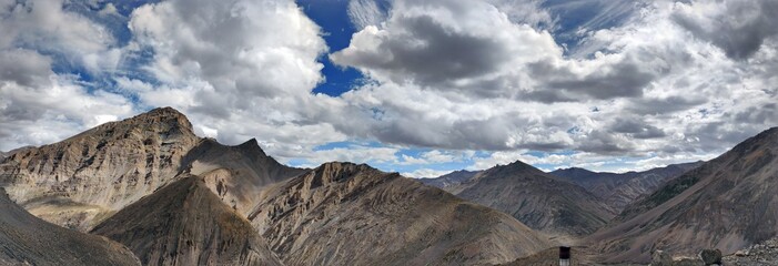 beauty of indian mountains ,this place are near leh ladakh,india 