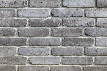 dark wall made of ash color bricks