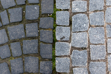 Granite and Marble natural stone cobblestones. Natural stone plaster texture, textures for graphic design and Photoshop.