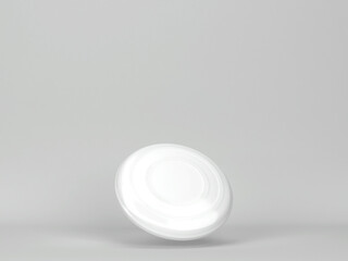 Blank frisbee mockup