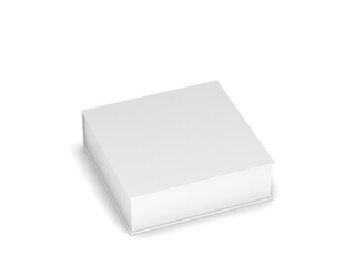 Blank box packaging mockup