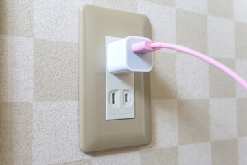 コンセント　スマホの電源
