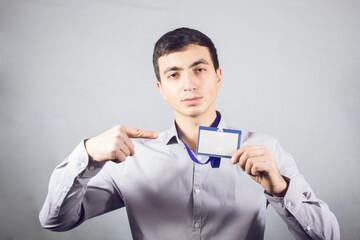 worker stands in id