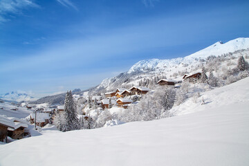 Montagne en hiver