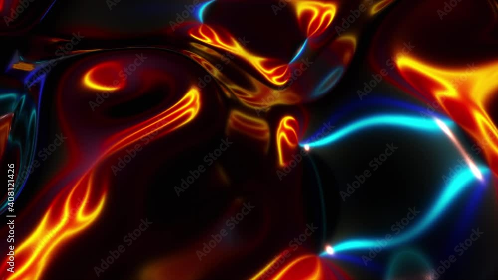 Aufkleber computer generated realistic background of weaving iridescent fabric, 3d rendering background
