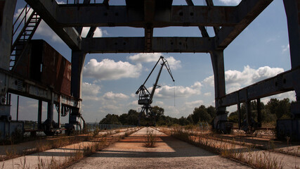 Dock cranes