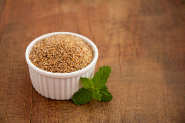 Wheat for Kibbeh preparation. Kibe is a family of dishes based on spiced ground grain, popular in Middle Eastern cuisine.
