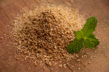Wheat for Kibbeh preparation. Kibe is a family of dishes based on spiced ground grain, popular in Middle Eastern cuisine.