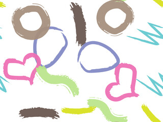 Geometric textures with different simple shapes.